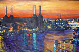 Battersea Power Station at Dusk