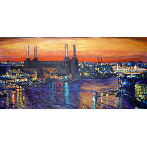 Battersea Power Station at Dusk