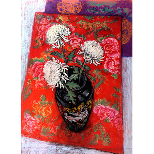 Still Life with Chinese Vase