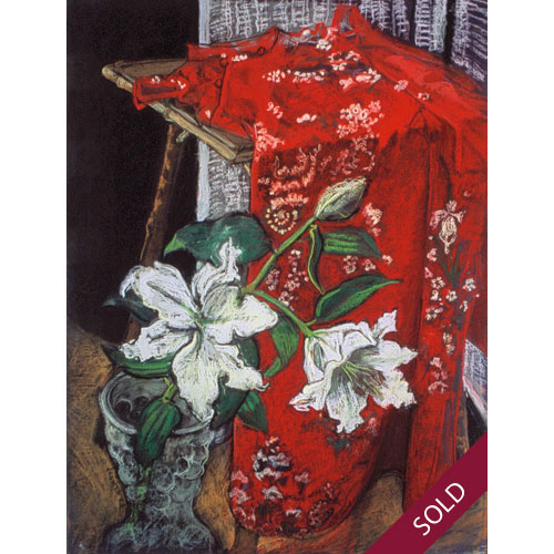 Kimono and Lillies III