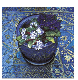 Still life in pastels